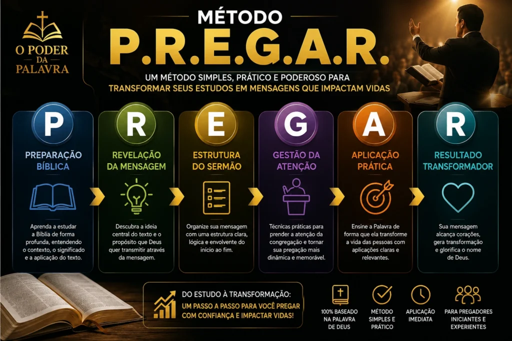 metodo pregar. Desbloqueando o poder da palavra