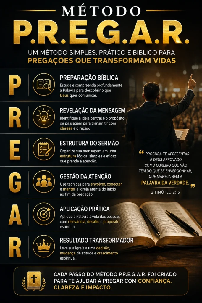 metodo pregar. Desbloqueando o poder da palavra